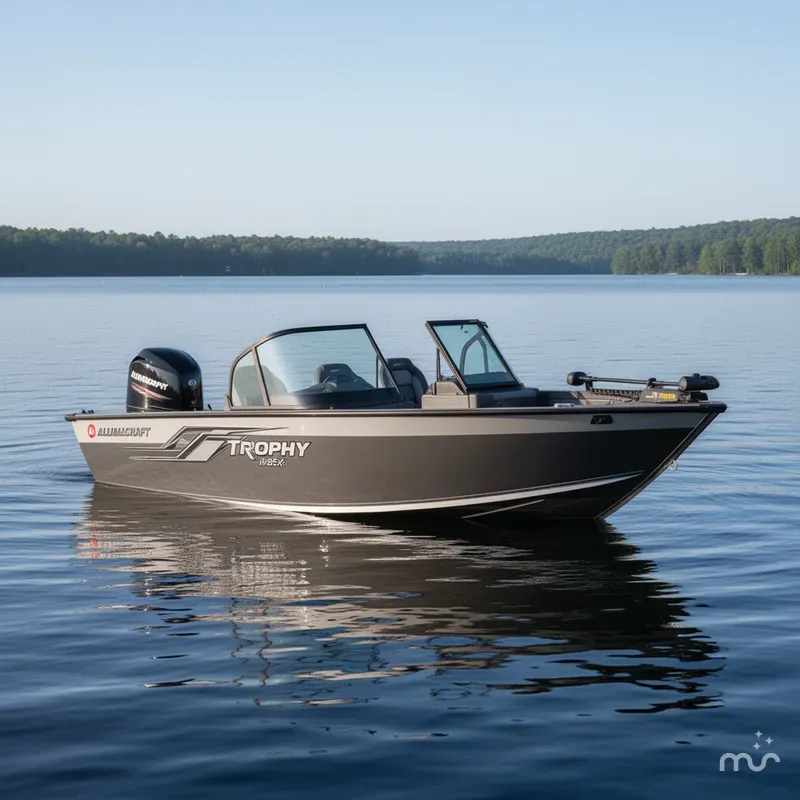 Slide: The Image of Alumacraft Trophy 185X Sport Rotax S 2025 - 2