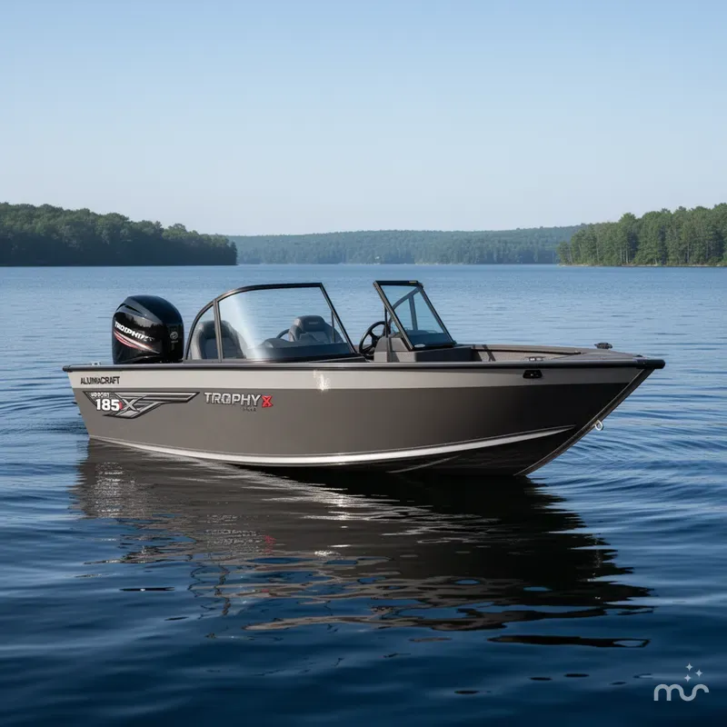 Slide: The Image of Alumacraft Trophy 185X Sport Rotax S 2025 - 2