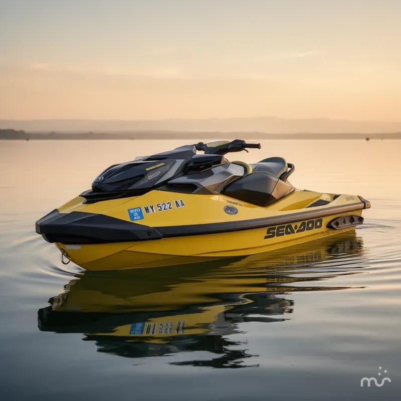 Slide: The Image of Sea-Doo RXP®-X® 300 IBR & Sound System Millenium Yellow 2021 - 0