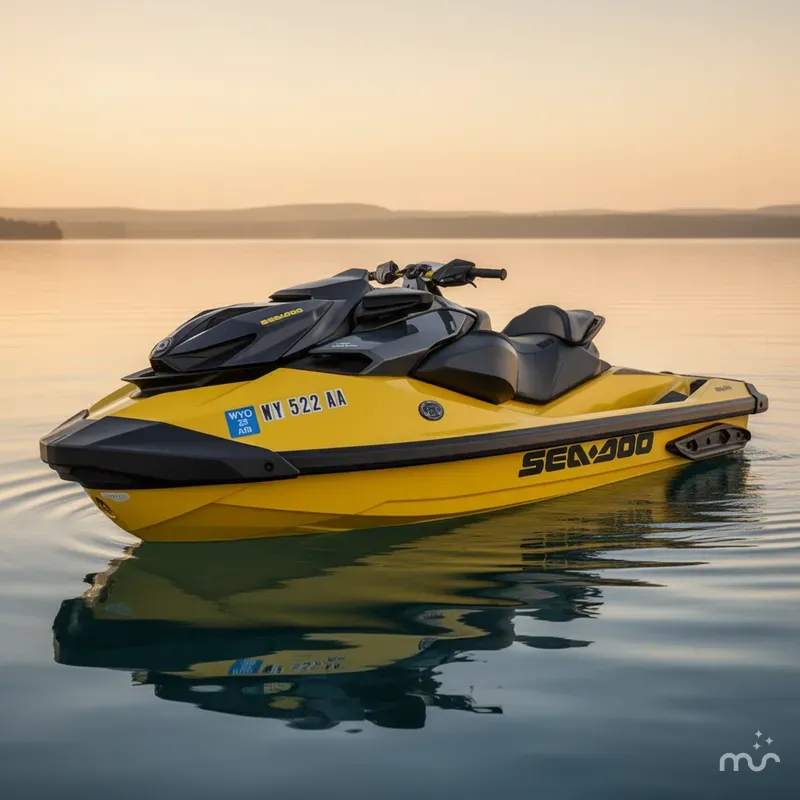Slide: The Image of Sea-Doo RXP®-X® 300 IBR & Sound System Millenium Yellow 2021 - 1