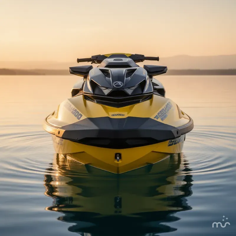 Slide: The Image of Sea-Doo RXP®-X® 300 IBR & Sound System Millenium Yellow 2021 - 2