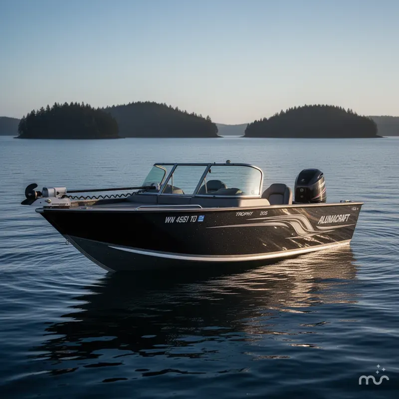 Slide: The Image of Alumacraft Trophy 205 Sport 2012 - 2