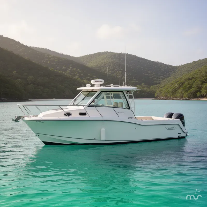 Slide: The Image of Boston Whaler 315 Conquest 2017 - 2