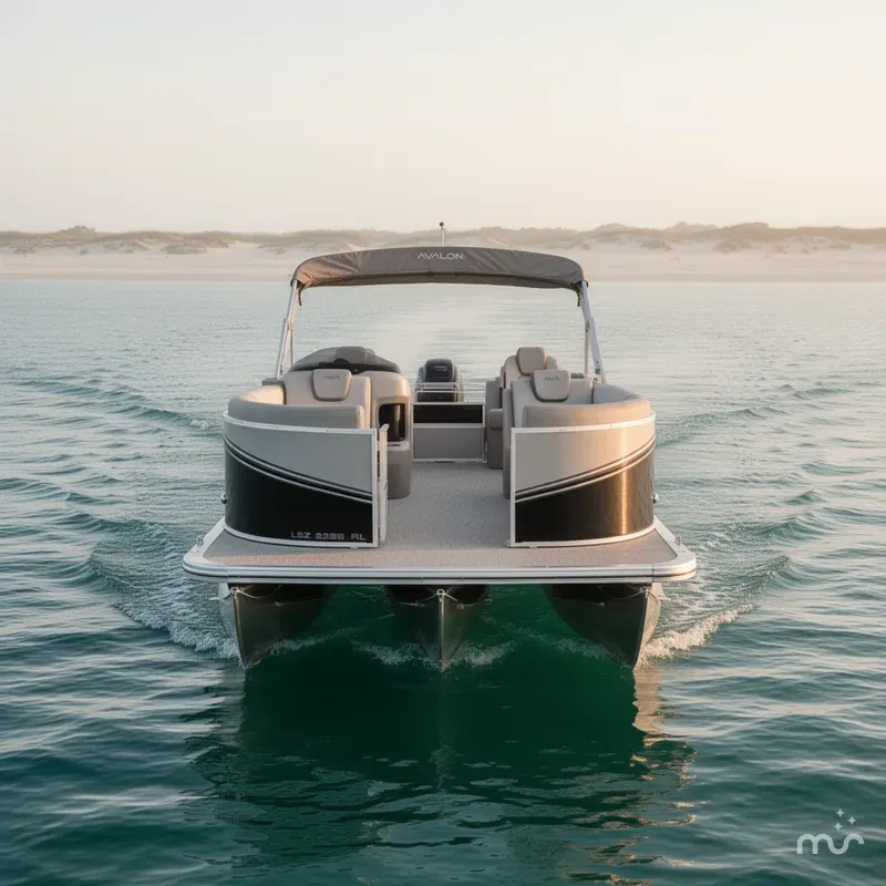 Slide: The Image of Avalon LSZ 23 Rear Lounger 2025 - 1
