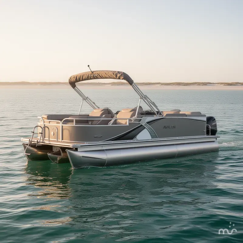 Slide: The Image of Avalon LSZ 23 Rear Lounger 2025 - 0