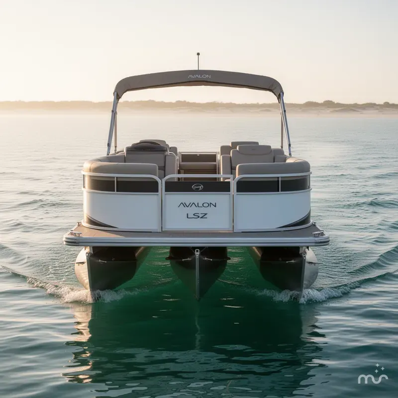 Slide: The Image of Avalon LSZ 23 Rear Lounger 2025 - 3