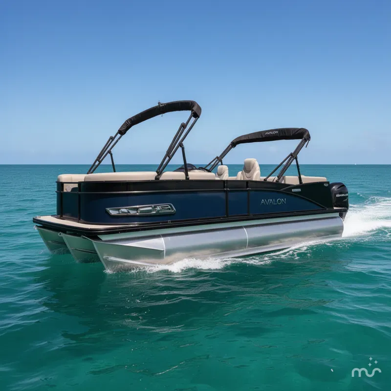 Slide: The Image of Avalon Catalina 23 Quad Lounger 2025 - 0