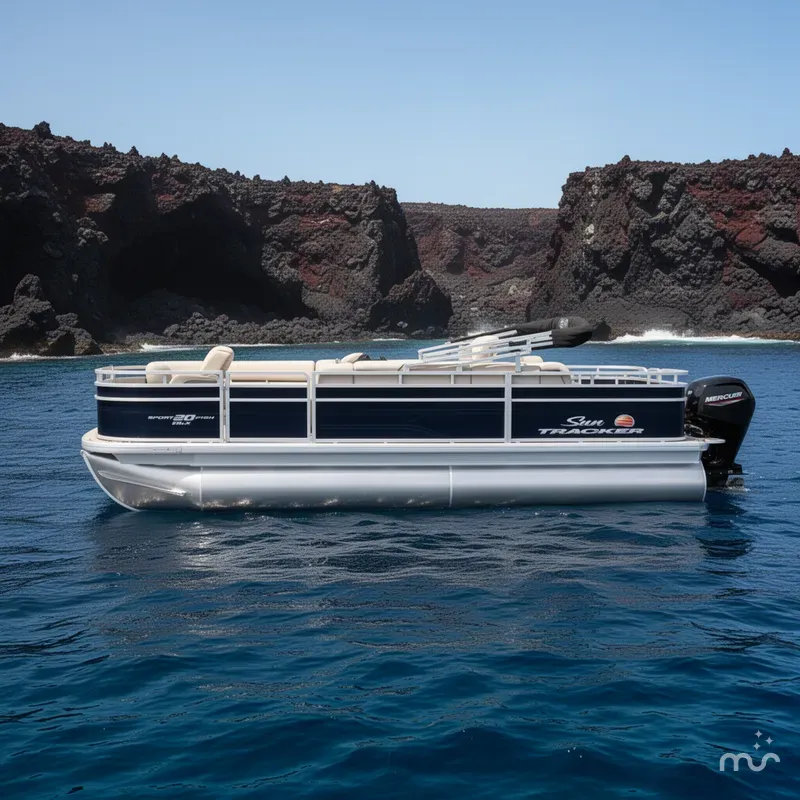 Slide: The Image of Sun Tracker SportFish 20 DLX 2025 - 2