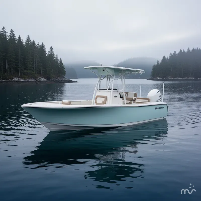 Slide: The Image of Sea Born LX24 Center Console 2025 - 4