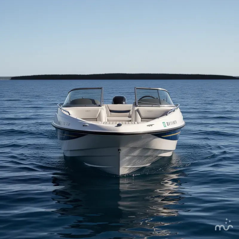 Slide: The Image of Bayliner 217 Deck Boat 2007 - 3
