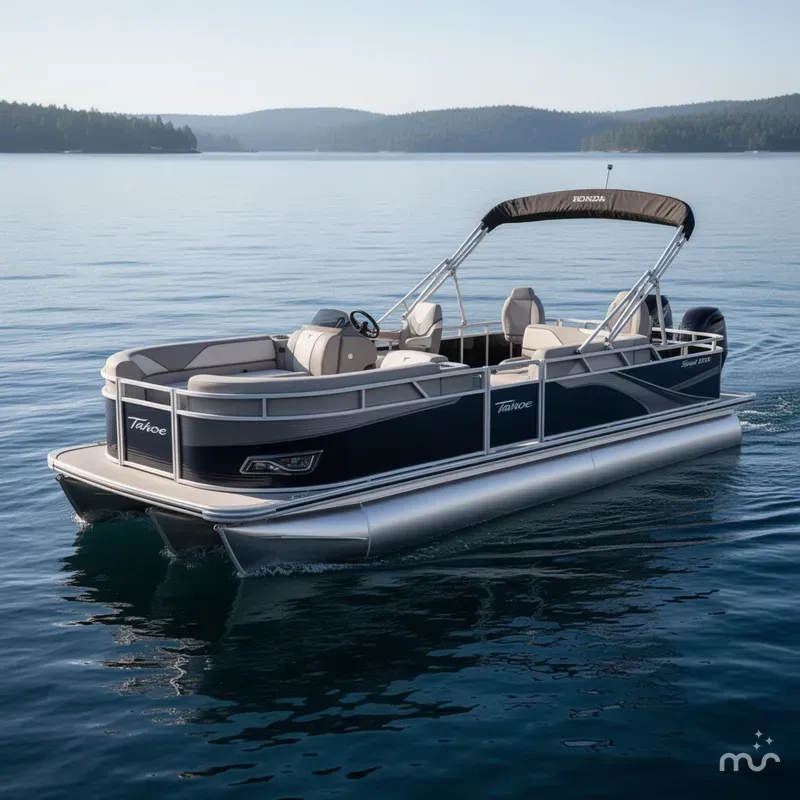 Slide: The Image of Tahoe Sport 2185 Rear Fish & Honda 4-Stroke EFI 2025 - 0