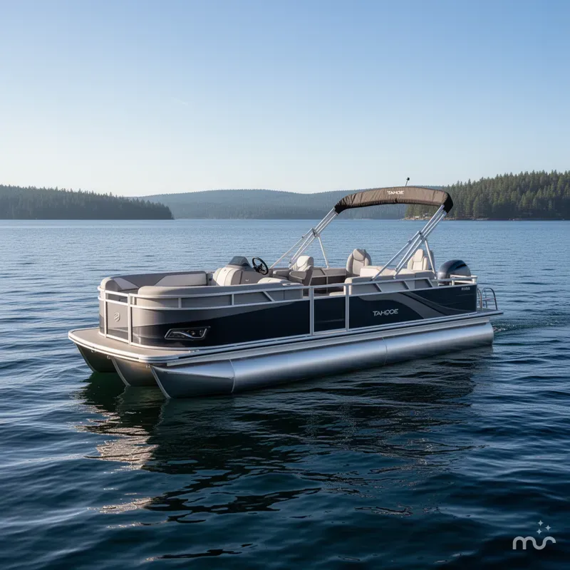 Slide: The Image of Tahoe Sport 2185 Rear Fish & Honda 4-Stroke EFI 2025 - 2