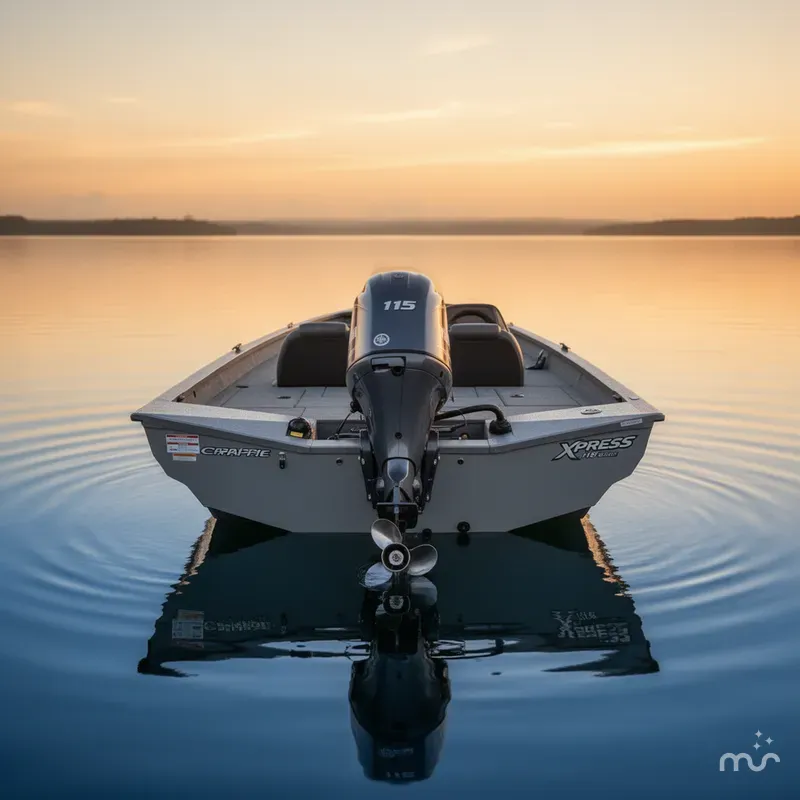 Slide: The Image of Xpress H18C CRAPPIE W/ Yamaha 115 2025 - 2
