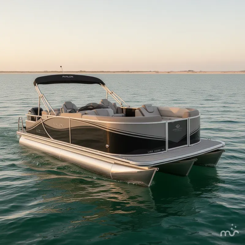 Slide: The Image of Avalon LSZ 23 Rear Lounger 2025 - 0