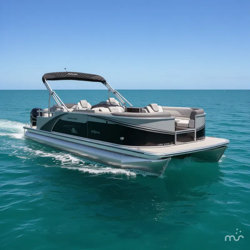 Slide: The Image of Avalon LSZ 23 Rear Lounger 2025 - 0