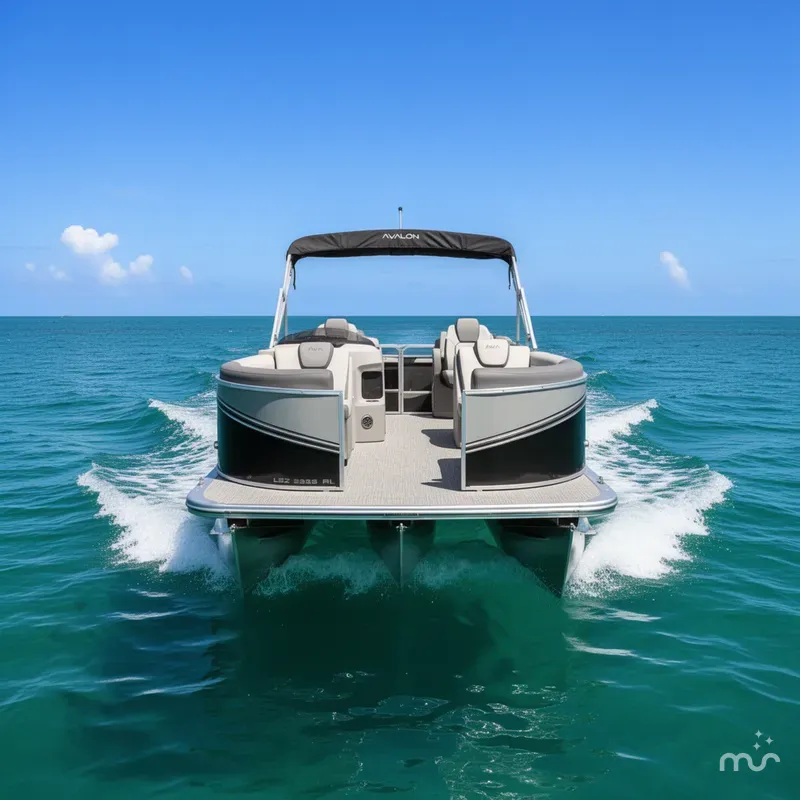 Slide: The Image of Avalon LSZ 23 Rear Lounger 2025 - 1