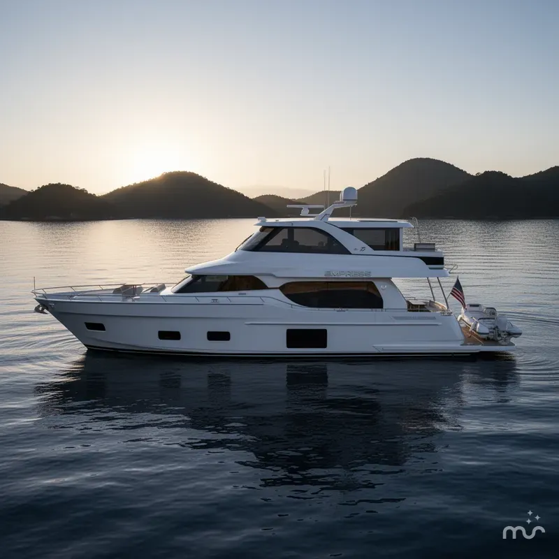 Slide: The Image of Ocean Alexander 70E Motoryacht 2018 - 2