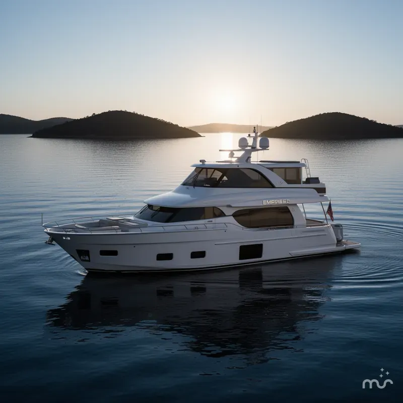 Slide: The Image of Ocean Alexander 70E Motoryacht 2018 - 4