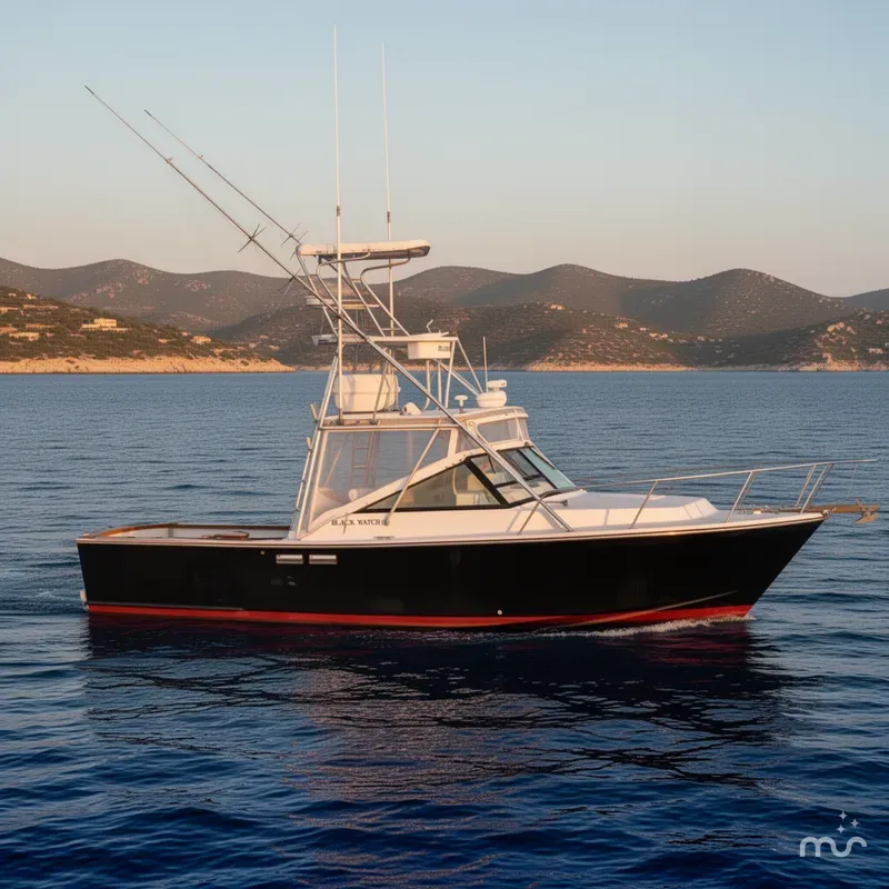 The Image of Black Watch 30 Sportfish Convertible 1988 - 0