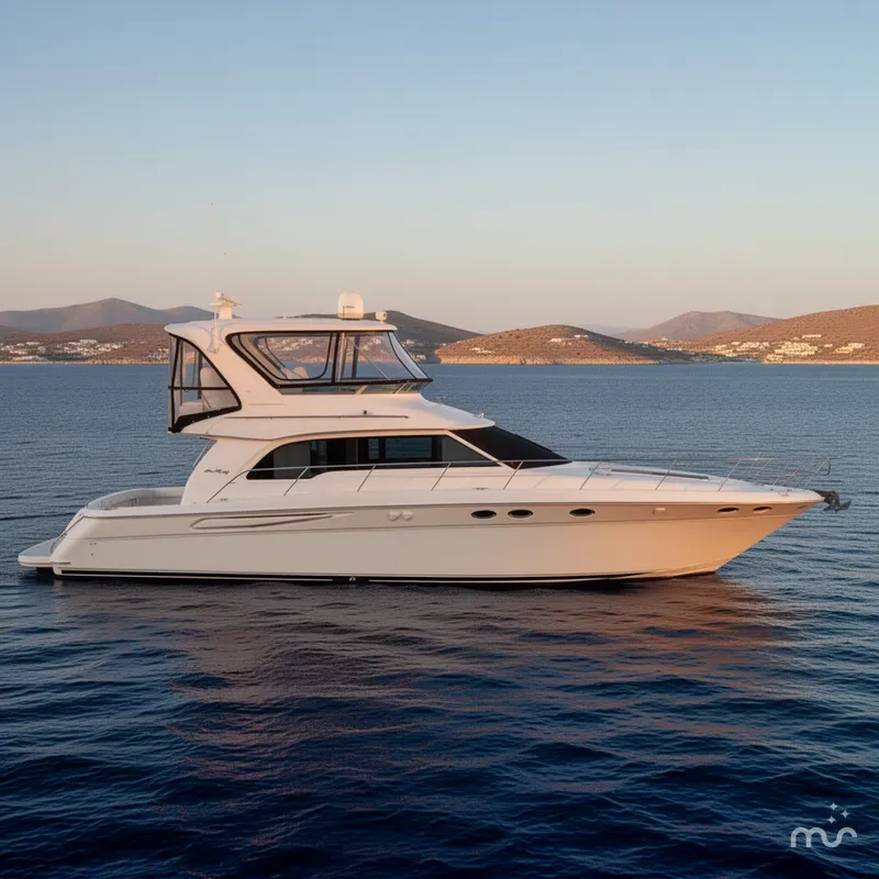 Slide: The Image of Sea Ray 480 Sedan Bridge 2004 - 2
