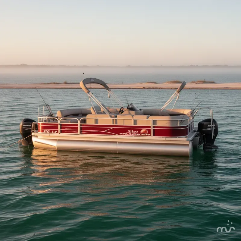 Slide: The Image of Sun Tracker Fishing Barge 20DLX 2019 - 2