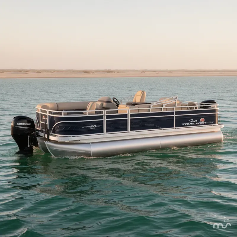 Slide: The Image of Sun Tracker SportFish 20 DLX 2025 - 0