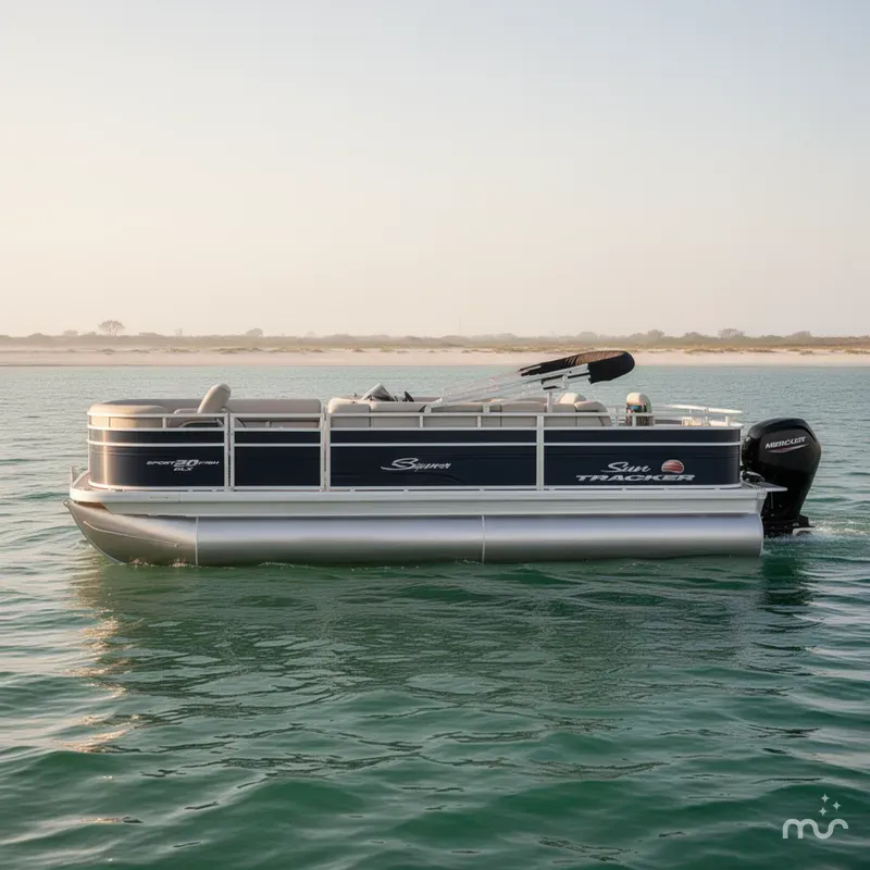 Slide: The Image of Sun Tracker SportFish 20 DLX 2025 - 2