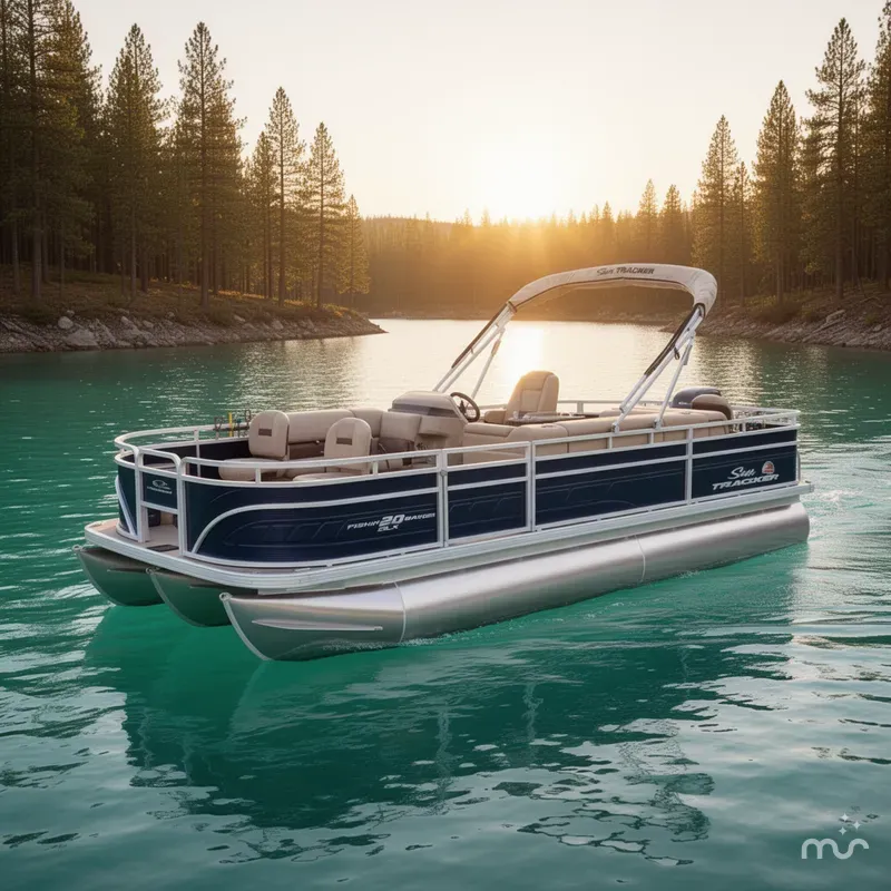 The Image of Sun Tracker Fishin' Barge 20 DLX 2025 - 0