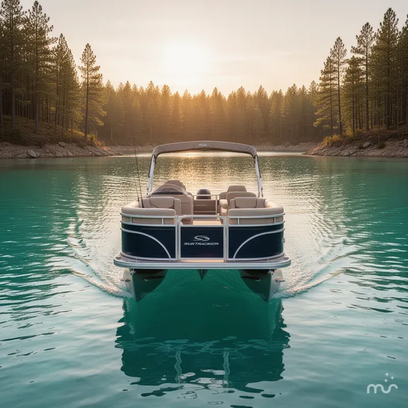 Slide: The Image of Sun Tracker Fishin' Barge 20 DLX 2025 - 1