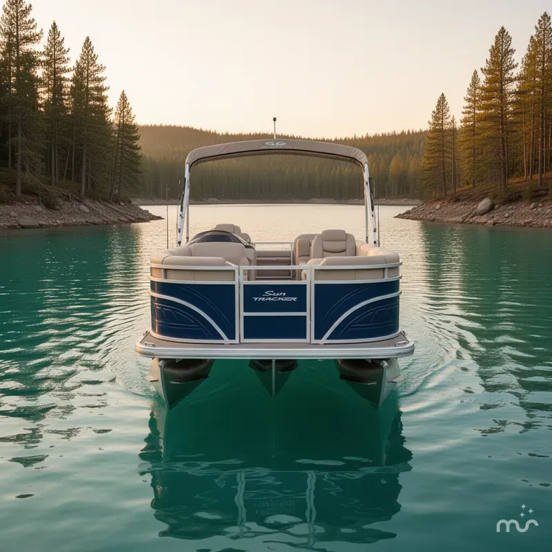 Slide: The Image of Sun Tracker Fishin' Barge 20 DLX 2025 - 3