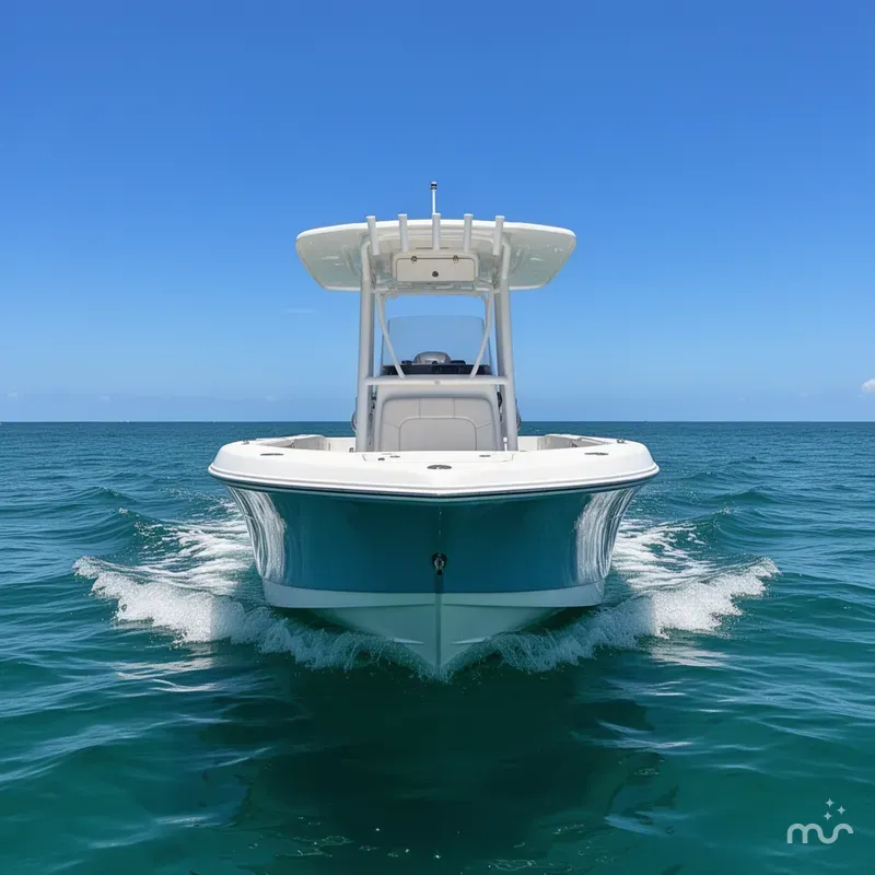 Slide: The Image of Robalo R222 Center Console 2025 - 2