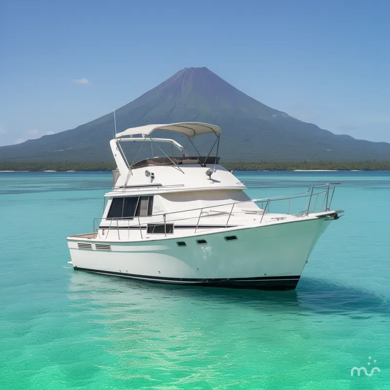 Slide: The Image of Bayliner 3870 Motoryacht 1988 - 2