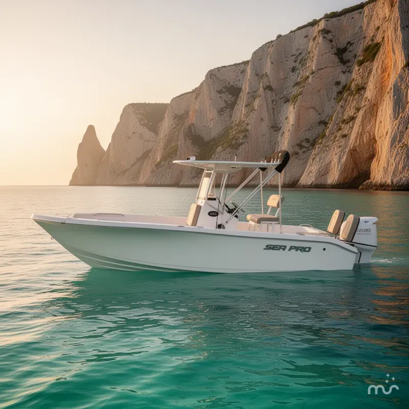Slide: The Image of Sea Pro 202 Center Console 2025 - 2