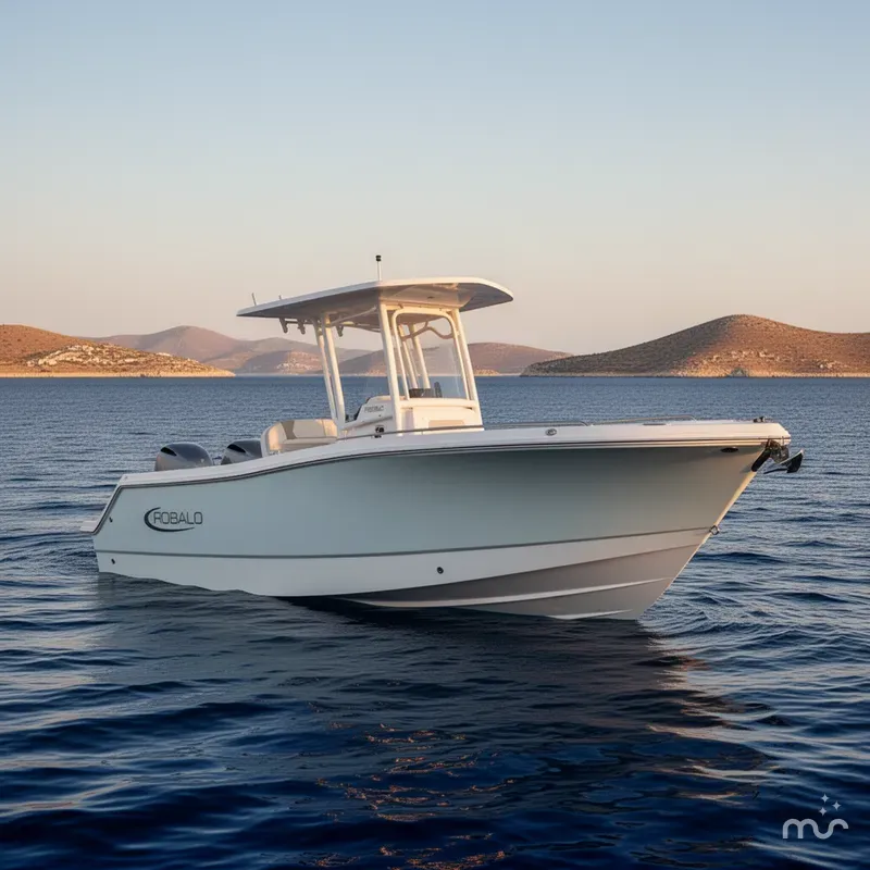 Slide: The Image of Robalo R230 Center Console 2025 - 2