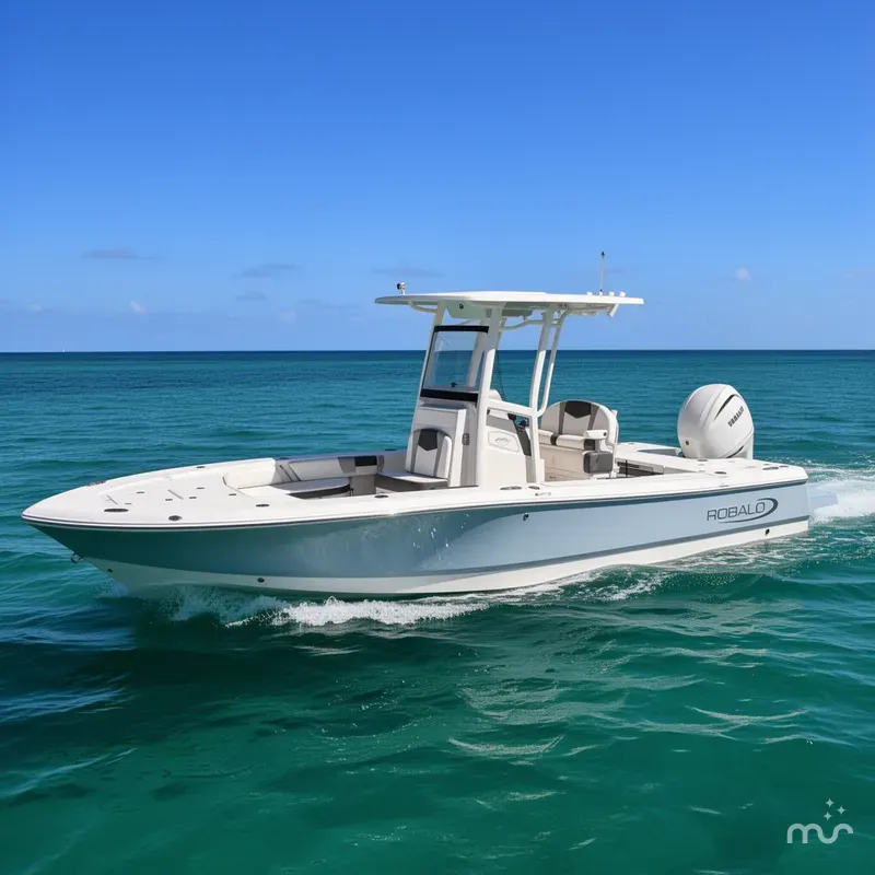 Slide: The Image of Robalo 246 Cayman 2025 - 2