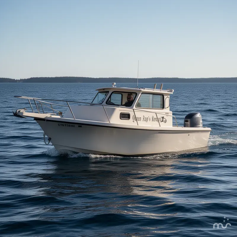 Slide: The Image of Parker 2520 Modified Vee Sport Cabin 2002 - 0