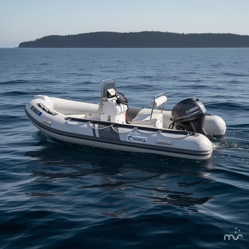 Slide: The Image of North Atlantic Inflatables RIB420 2021 - 1