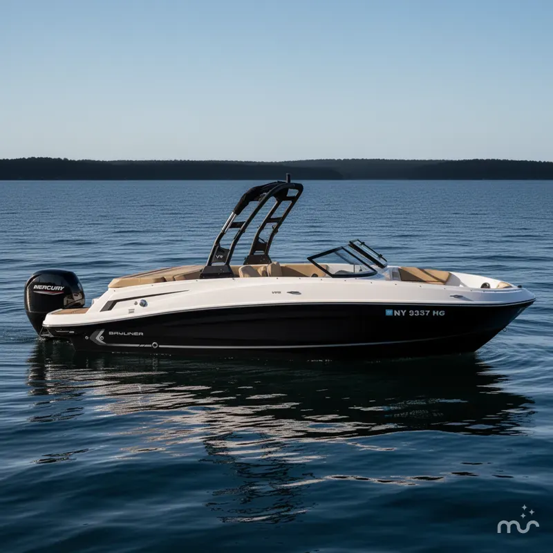 Slide: The Image of Bayliner VR5 Bowrider OB 2022 - 0