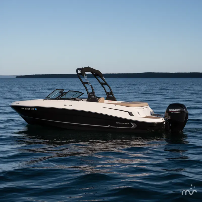 Slide: The Image of Bayliner VR5 Bowrider OB 2022 - 2