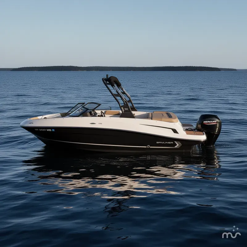 Slide: The Image of Bayliner VR5 Bowrider OB 2022 - 4