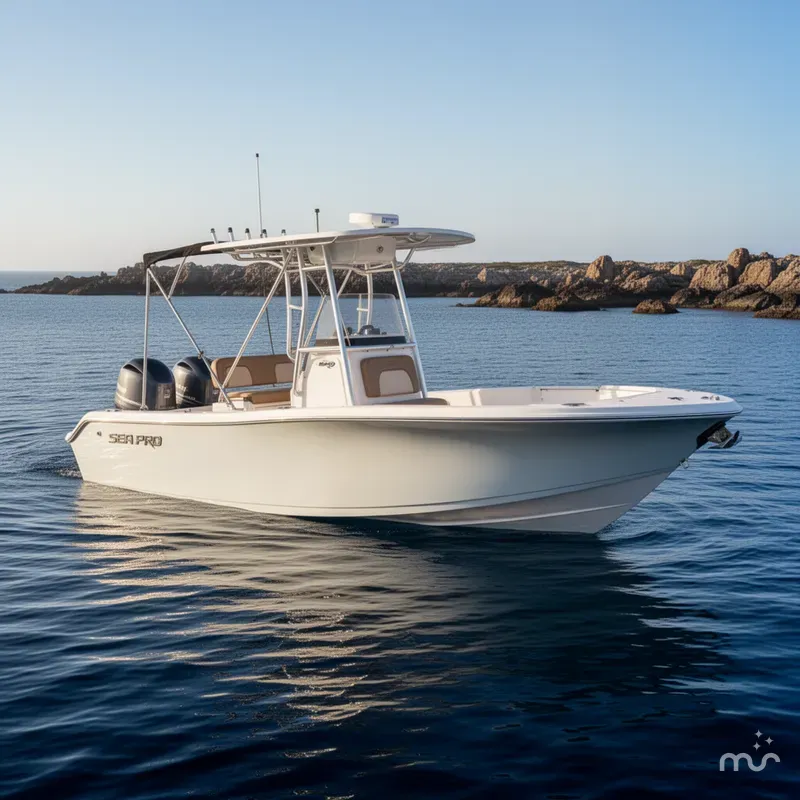 Slide: The Image of Sea Pro 202 Center Console 2025 - 2