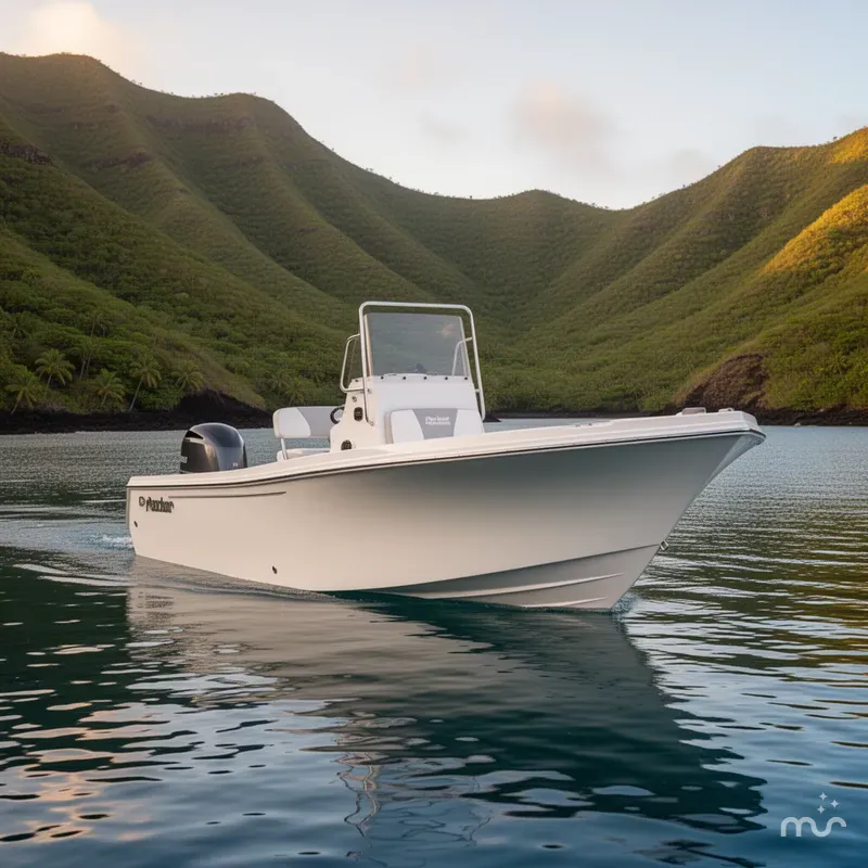 Slide: The Image of Parker Marine 18SE Center Console 2025 - 2