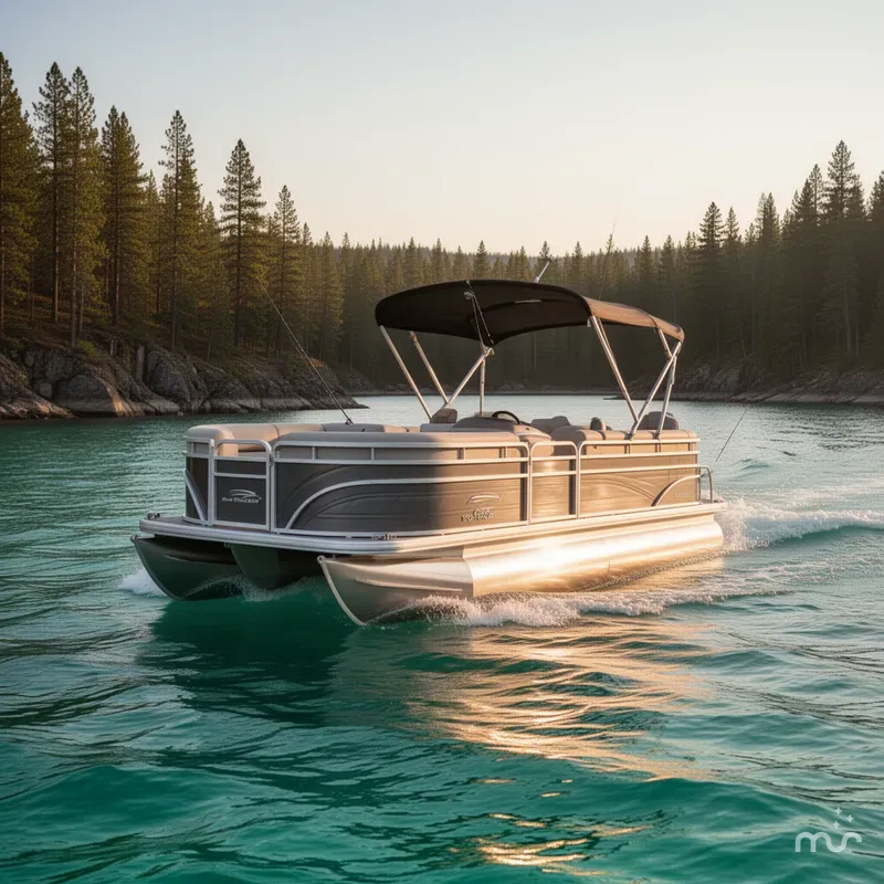 The Image of Sun Tracker Fishin' Barge 20 DLX 2025 - 0