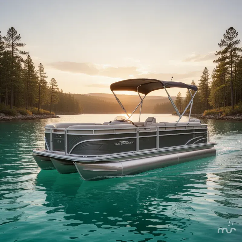 Slide: The Image of Sun Tracker Fishin' Barge 20 DLX 2025 - 2