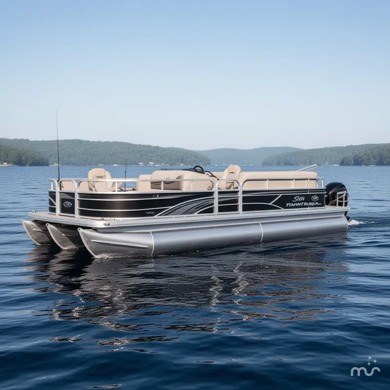 Slide: The Image of Sun Tracker Fishin' Barge 20 DLX 2019 - 0