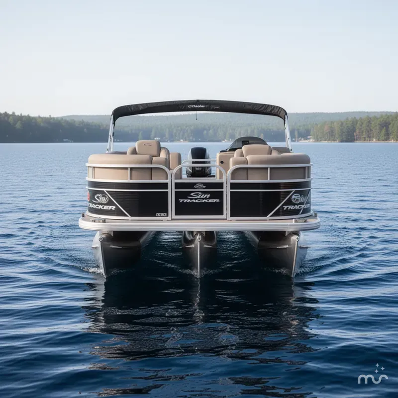 Slide: The Image of Sun Tracker Fishin' Barge 20 DLX 2019 - 2