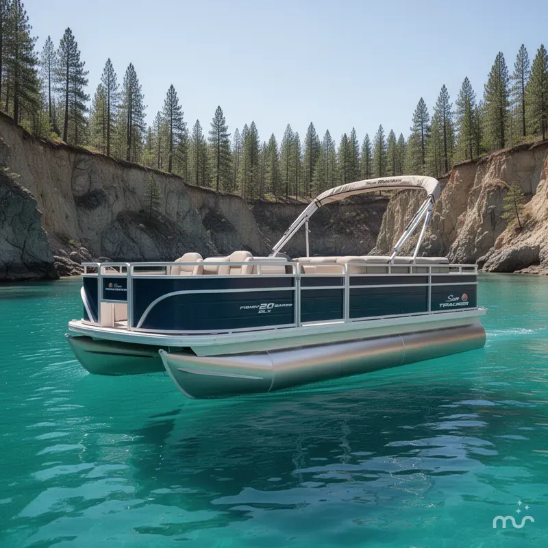 The Image of Sun Tracker Fishin' Barge 20 DLX 2025 - 0