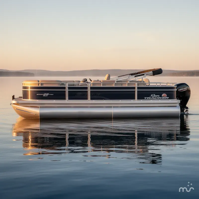 Slide: The Image of Sun Tracker SportFish 22 DLX 2025 - 0