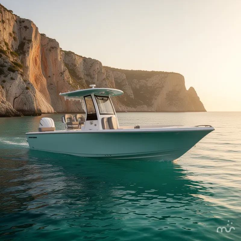 Slide: The Image of Sportsman Masters 267 Bay Boat 2025 - 2
