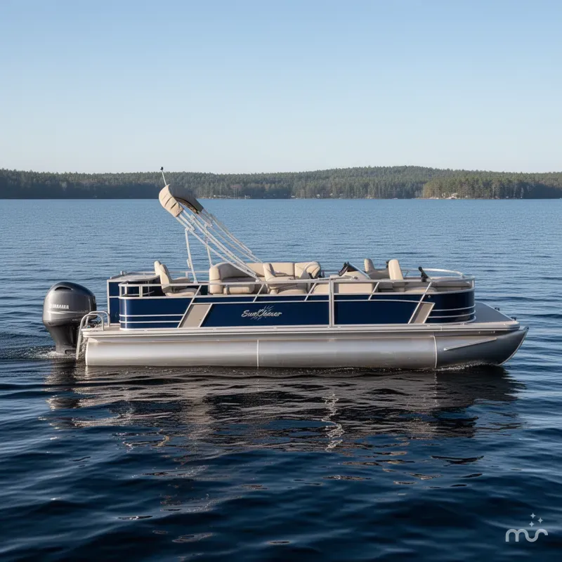 Slide: The Image of SunChaser Geneva Cruise 22 DLX 4.0 Fish 2018 - 1
